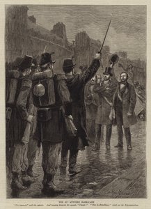 Illustration till Brottshistoria av Victor Hugo av Adrien Emmanuel Marie