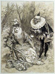 Riquet à la Houppe - i "" Sagor"" av Charles Perrault, illustrationer av Adrien Marie