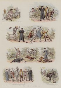 Fångandet av en arvtagare (chromolitho)