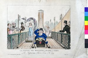Loppet i de ryska bergen i Paris