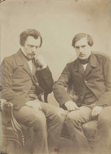 Bröderna Goncourt Bröderna Goncourt, ca 1855.