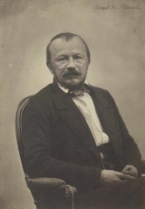 Porträtt av Gerard de Nerval 1808-1855, 1854.