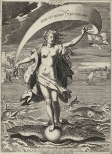 Gelegenheid / Möjlighet Tillfälle (titel på objekt) av Egidius  Sadeler (II)