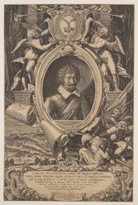 Charles Bonaventure de Longueval av Aegidius Sadeler II