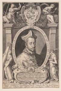 Franz von Dietrichstein, biskop av Olmütz av Aegidius Sadeler II