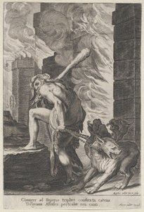 Herkules och Cerberus, 1586-1629.