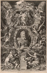Porträtt av kejsar Matthias av Aegidius Sadeler II