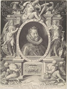 Porträtt av Rudolph II, 1603.