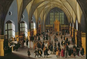 Pragbörsen av Aegidius Sadeler or Saedeler