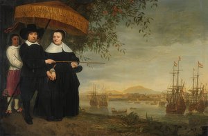 Köpman för Holländska Ostindiska kompaniet (VOC). Omkring 1640-60