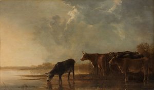 Flodlandskap med kor av Aelbert Cuyp