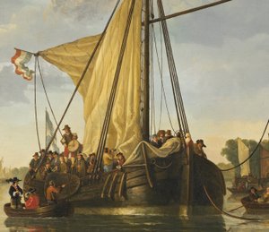 Maas vid Dordrecht av Aelbert Cuyp