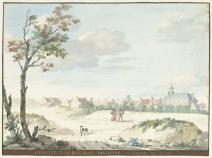 Byn Terheijden SENSE OF BY DERHEYDE (titel på objekt) av Aert Schouman