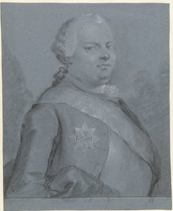 Porträtt av Louis Ernst hertig av Brunswick-Wolfenbüttel av Aert Schouman