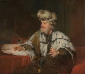 König David. 1680-85 av Aernt de Gelder