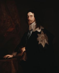 Porträtt av kung Karl I (1600-1649)
