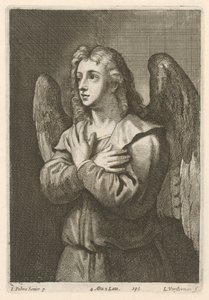 Ängel av After David Teniers the Younger