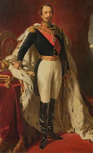 Franz Xaver Winterhalter (efter) Napoleon III i kröningsdräkt