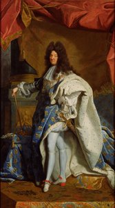 Porträtt av Ludvig XIV av After Hyacinthe Rigaud