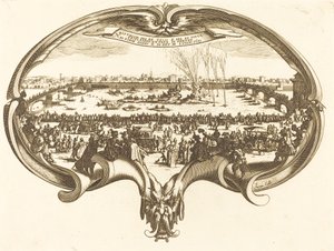 Fläkten av After Jacques Callot