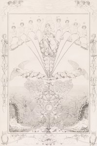 Natt, från serien The Times of the Day, 1807. av After Philipp Otto Runge