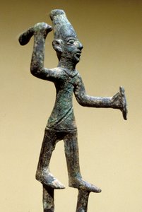 Baalfigur, kanaané (brons)