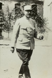 Porträtt av general Joseph Micheler (foto) av Agence Meurisse