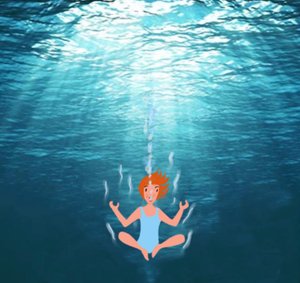 Meditation, 2023 (digital konst på fotografi)