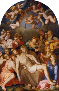 The Deposition of Christ  av Agnolo Bronzino