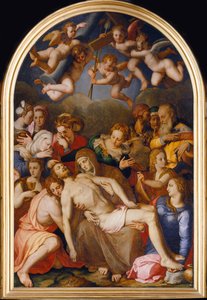 Nedstigningen från korset, 1553 av Agnolo Bronzino