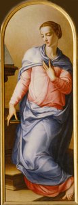 Jungfru bebåda, 1540-1545 av Agnolo Bronzino