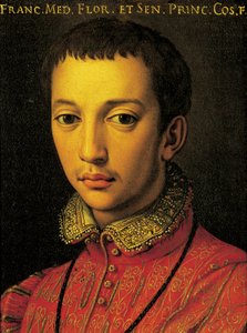 Porträtt av Francesco I de Medici (Florens av Agnolo Bronzino