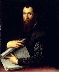 Porträtt av ingenjören Luca Martini av Agnolo Bronzino