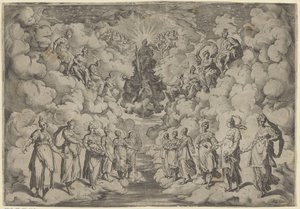 Harmoni av sfärerna av Agostino Carracci