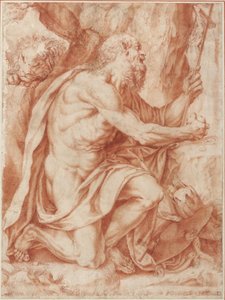 Sankt Hieronymus av Agostino Carracci