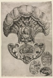The Fan LEventail, ca. 1589-1595. av Agostino Carracci