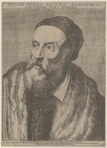 Tizian av Agostino Carracci