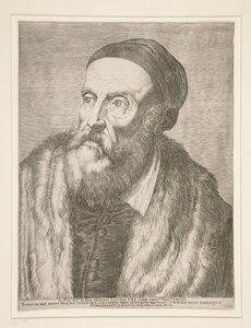 Tiziano Vecelli (Tizian) av Agostino Carracci