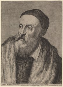 Tizian av Agostino Carracci after Titian