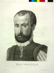Niccolo Machiavelli av Agostino Comerio