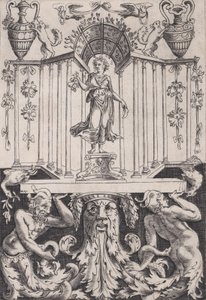 Prydnadspanel, ca. 1514-36. av Agostino Veneziano