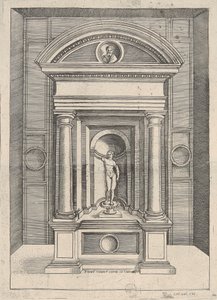 Första Tenplum torsdag i Capitolium av Agostino Veneziano