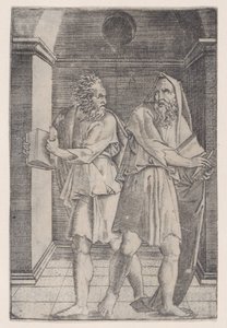 Filosoferna, ca. 1514-36. av Agostino Veneziano