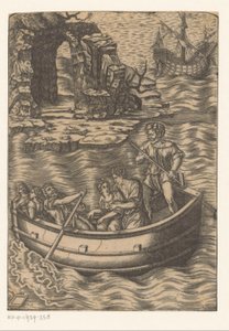 Färja av Agostino Veneziano