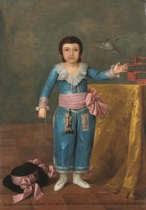 Porträtt av Juan Maria Osorio, ca. 1786. av Agustín Esteve y Marques