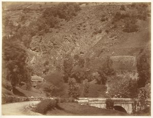Pont Sur la Route de Bigorre (Coup de Vent) av Aimé Civiale