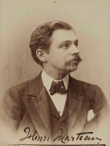 Porträtt av violinisten och kompositören Henri Marteau 1874-1934, 1898. av Aime Dupont