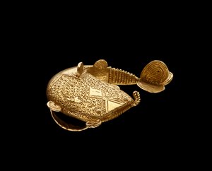 Ring, Ghana, ca 1900 (guld)