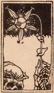 Döden och blomman av Akseli Gallen-Kallela