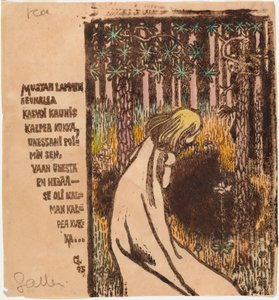 Dödens blomma av Akseli Gallen-Kallela